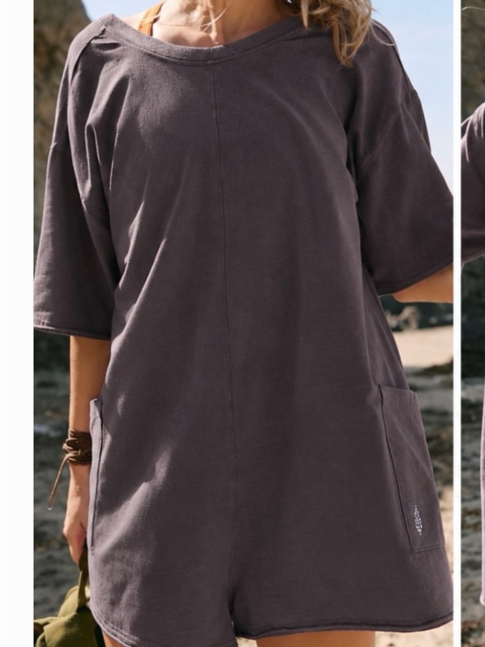 Casual Short-Sleeve Hot Shot Romper